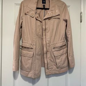 Pink cargo jacket